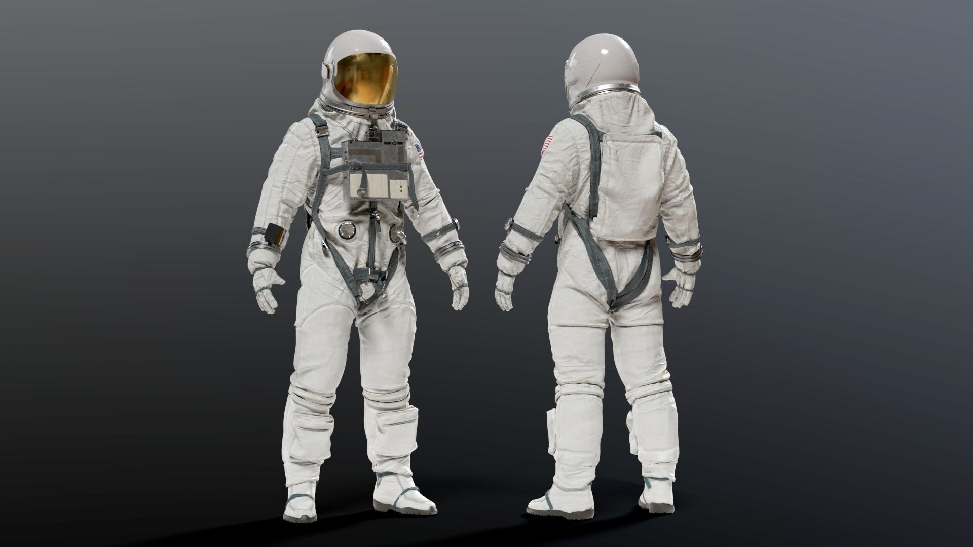 SPACESUIT Gemini G5C 3D model_0
