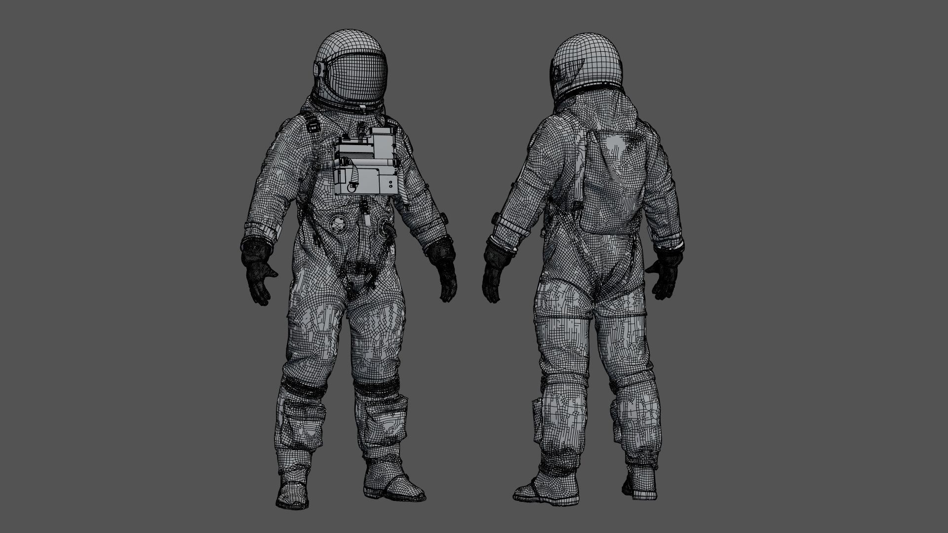 SPACESUIT Gemini G5C 3D model_22
