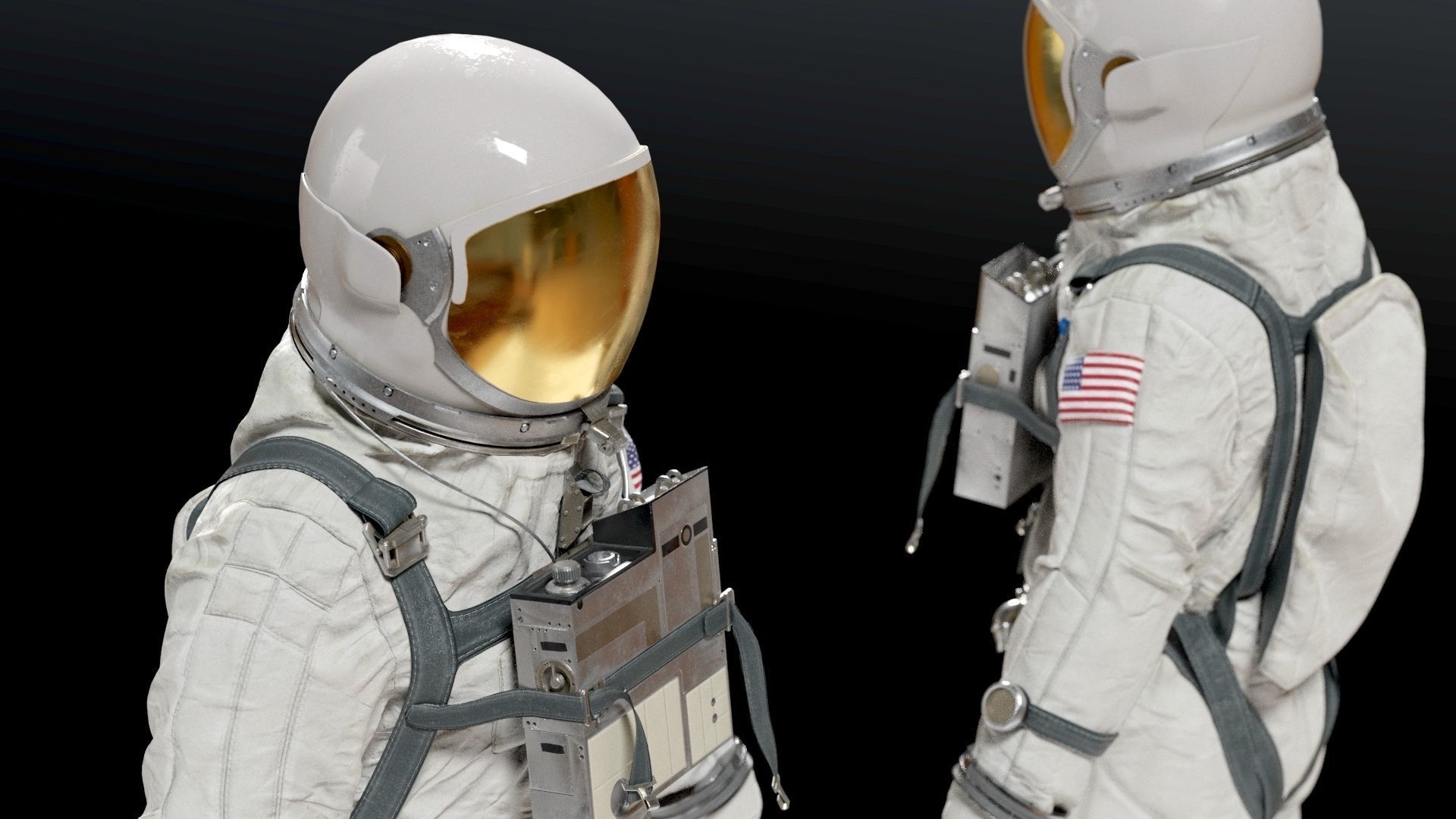 SPACESUIT Gemini G5C 3D model_2