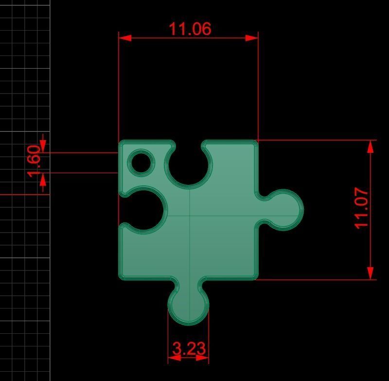 Heart Puzzle Necklace 3D print model_9