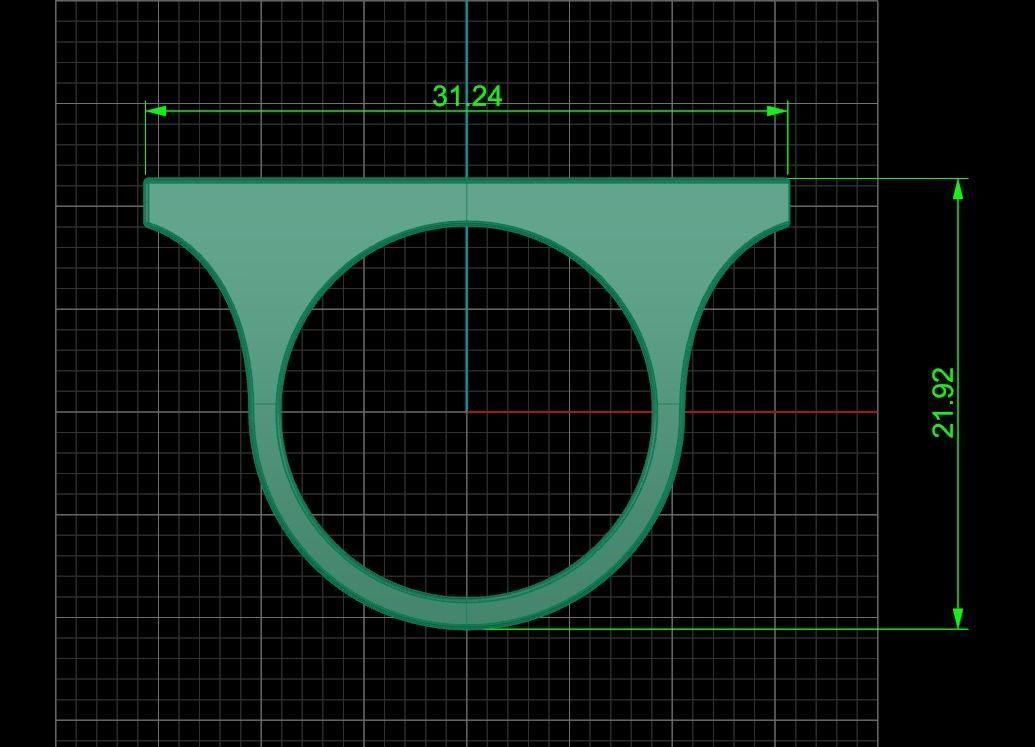 Minimal Ring 02 3D print model_6