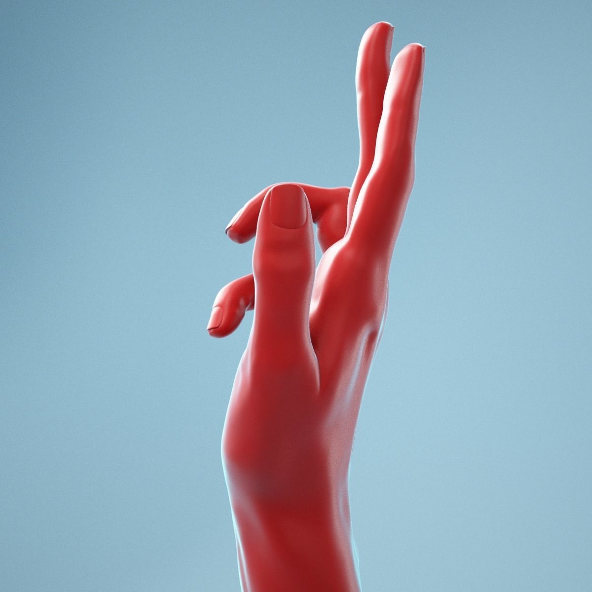 Holistic Gesture Realistic Hand Model 11 3D model_8