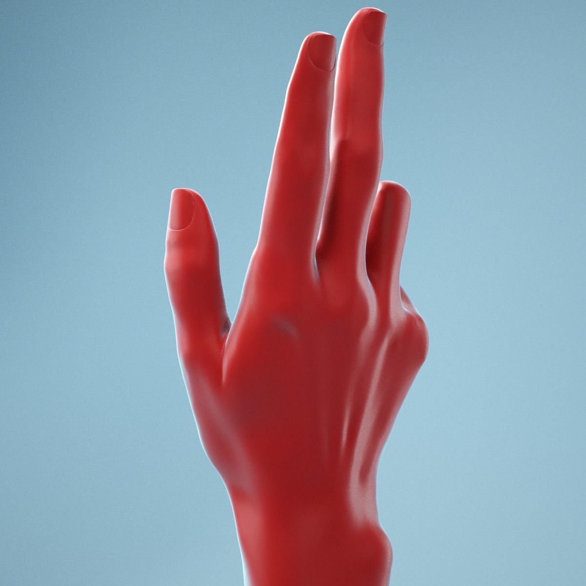 Holistic Gesture Realistic Hand Model 11 3D model_6