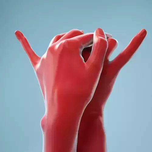 Realistic Hands Model 17