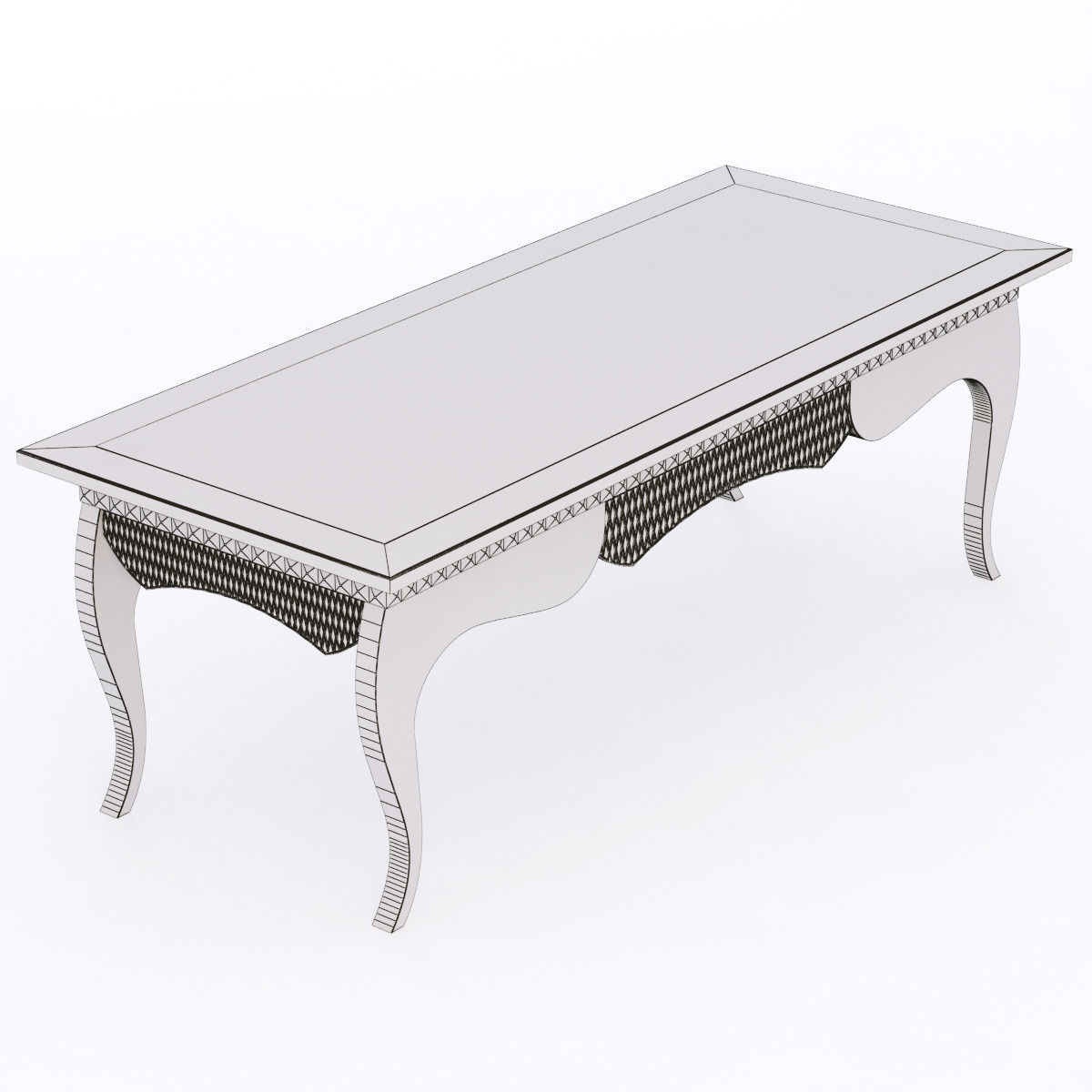 Francesco Molon R500 writing desk BALZAK 3D model_4