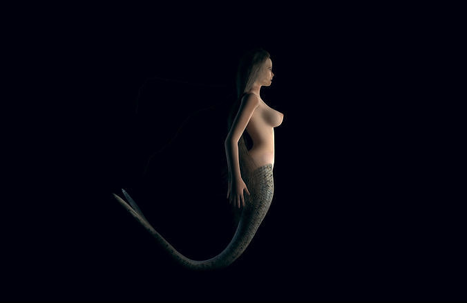 Mermaid 3D model
