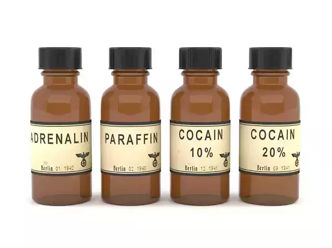 Army Medical Bottle Set