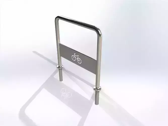 Stainless steel parking rack for bike and bicycles