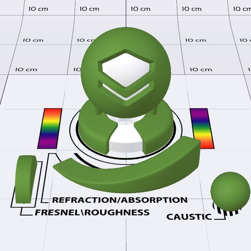 Green Car Paint Shader Texture_1