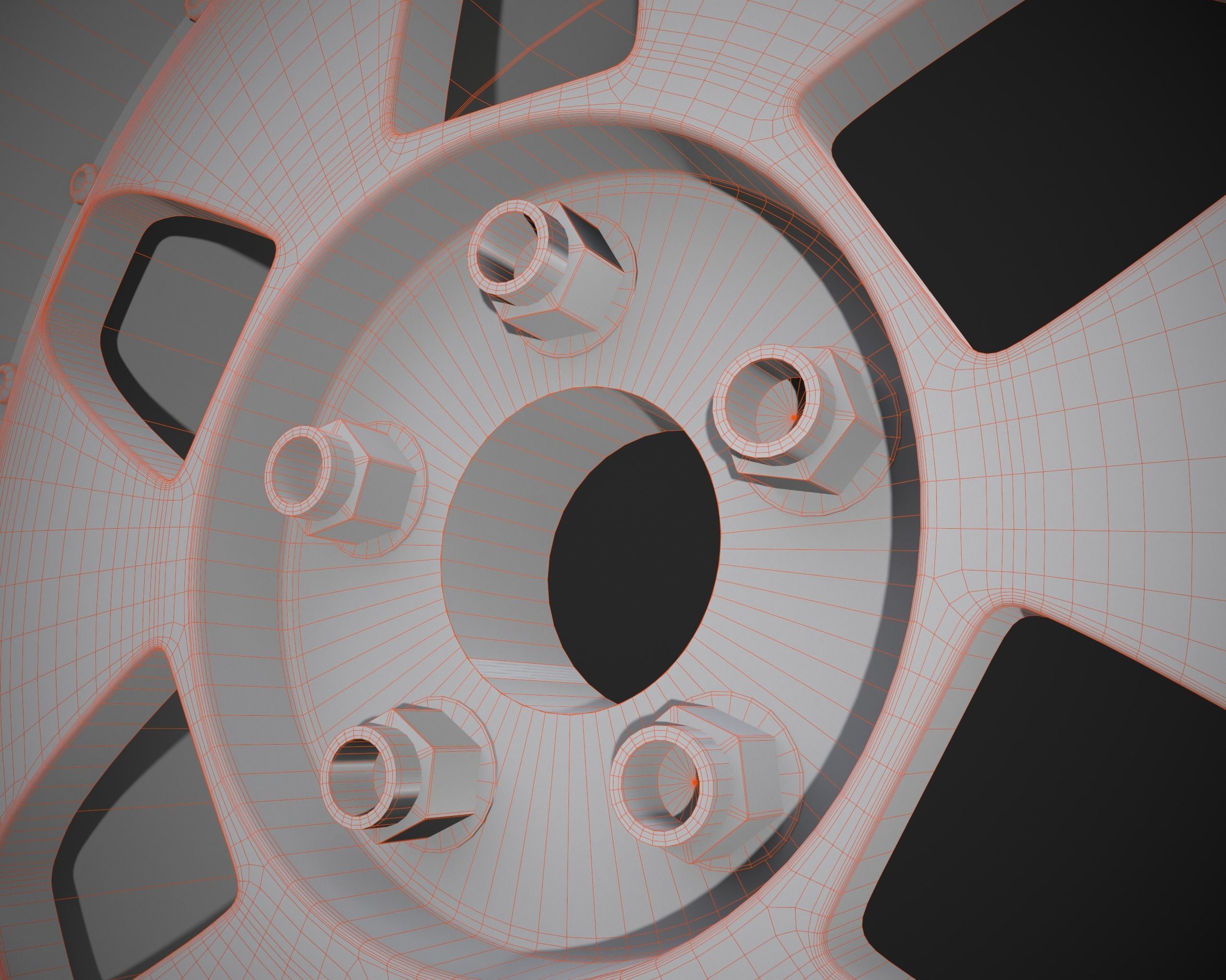 SSR Vienna Kreis rim Low-poly 3D model_23