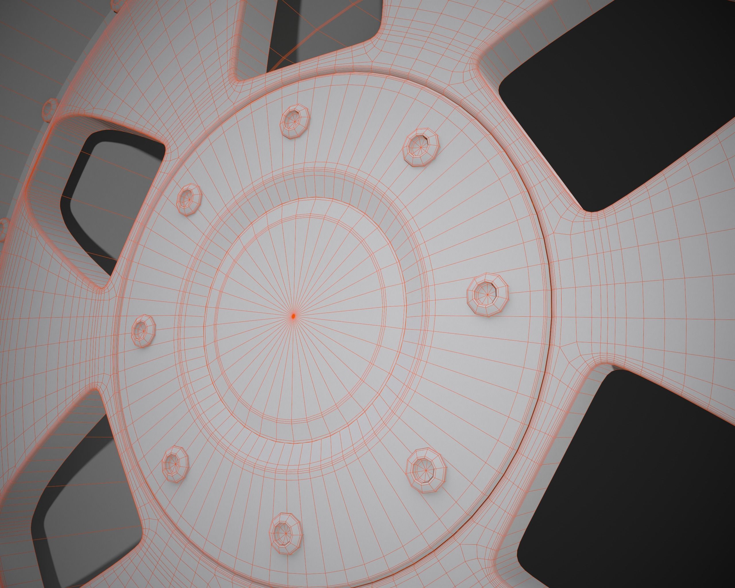 SSR Vienna Kreis rim Low-poly 3D model_21