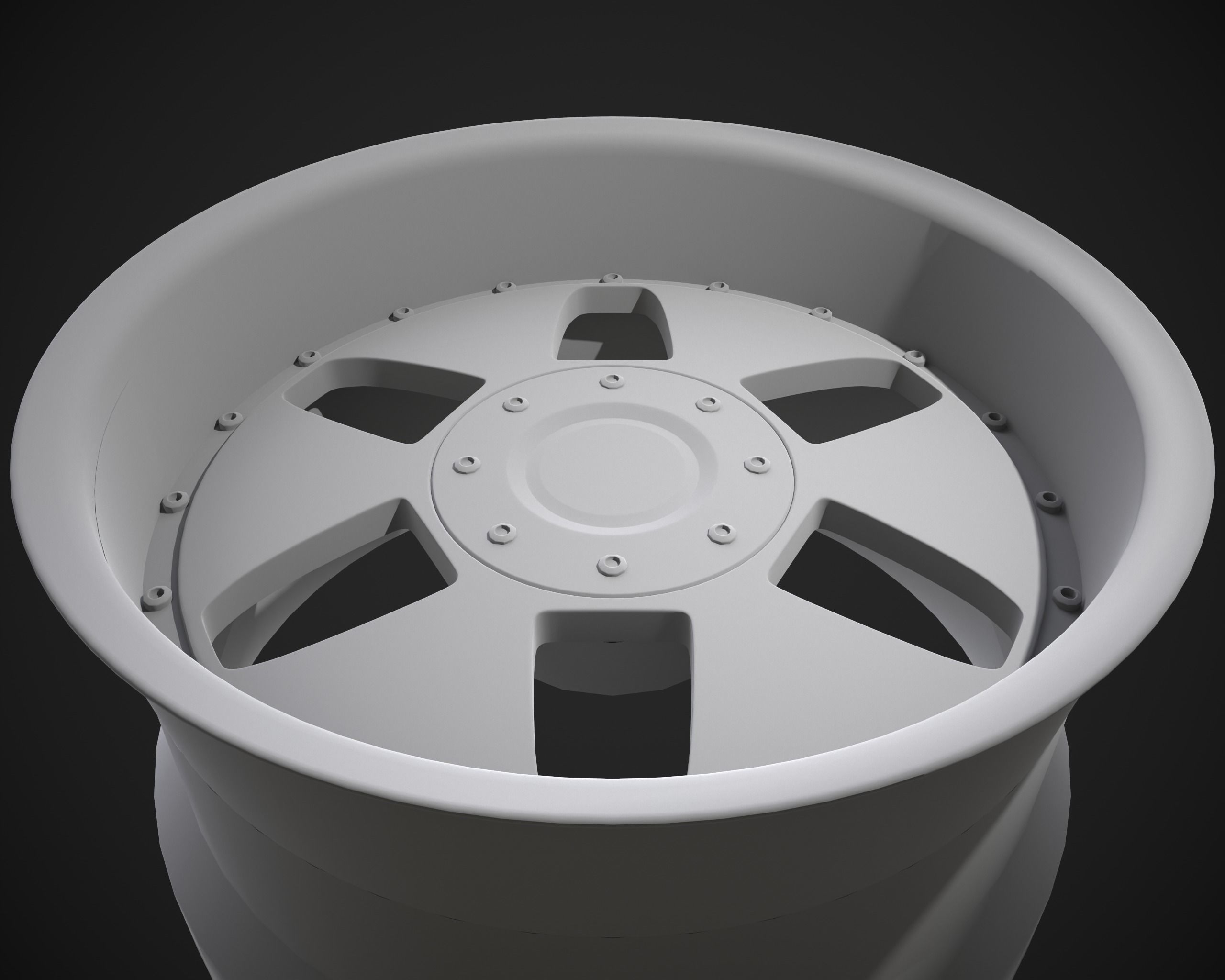 SSR Vienna Kreis rim Low-poly 3D model_28