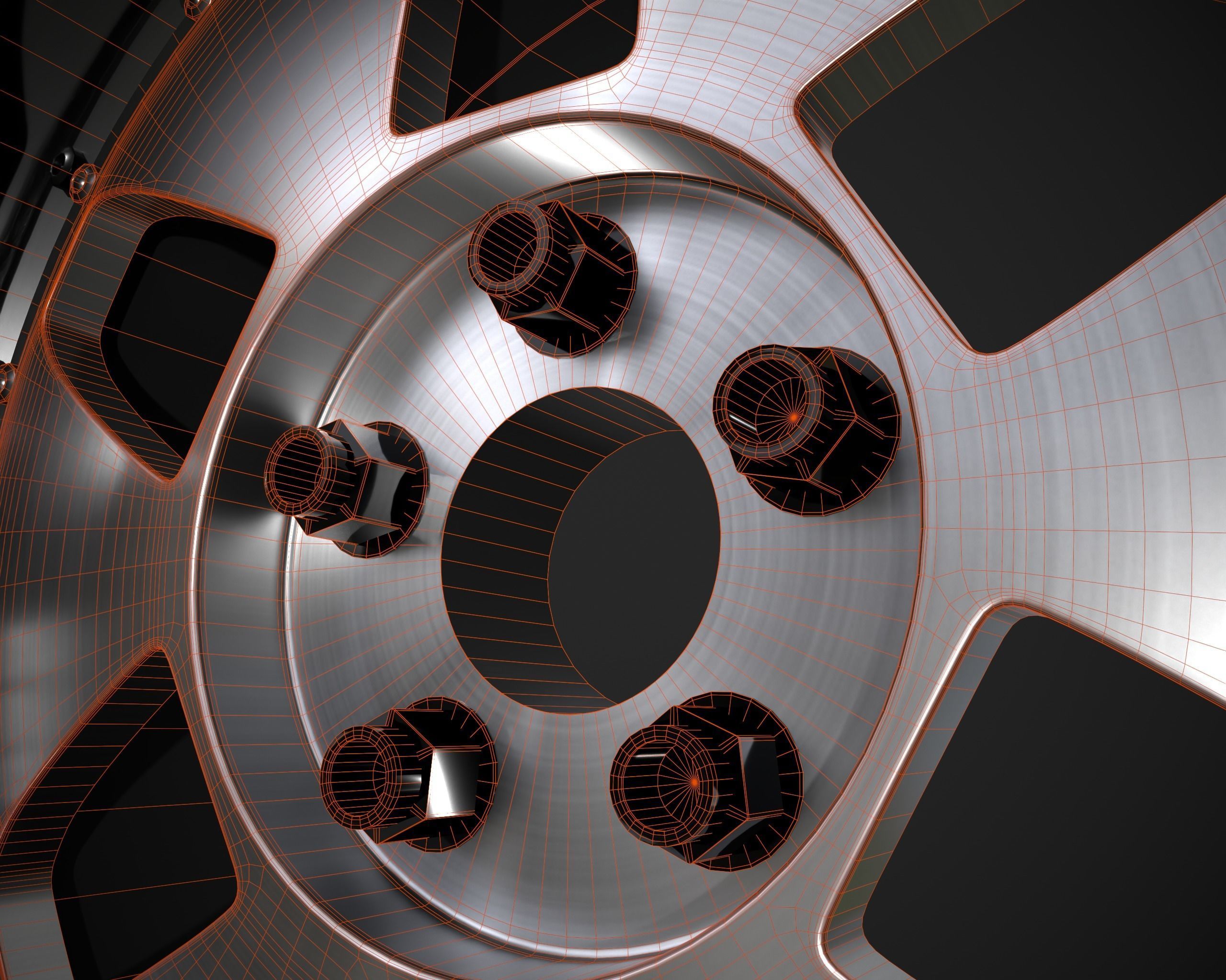 SSR Vienna Kreis rim Low-poly 3D model_7