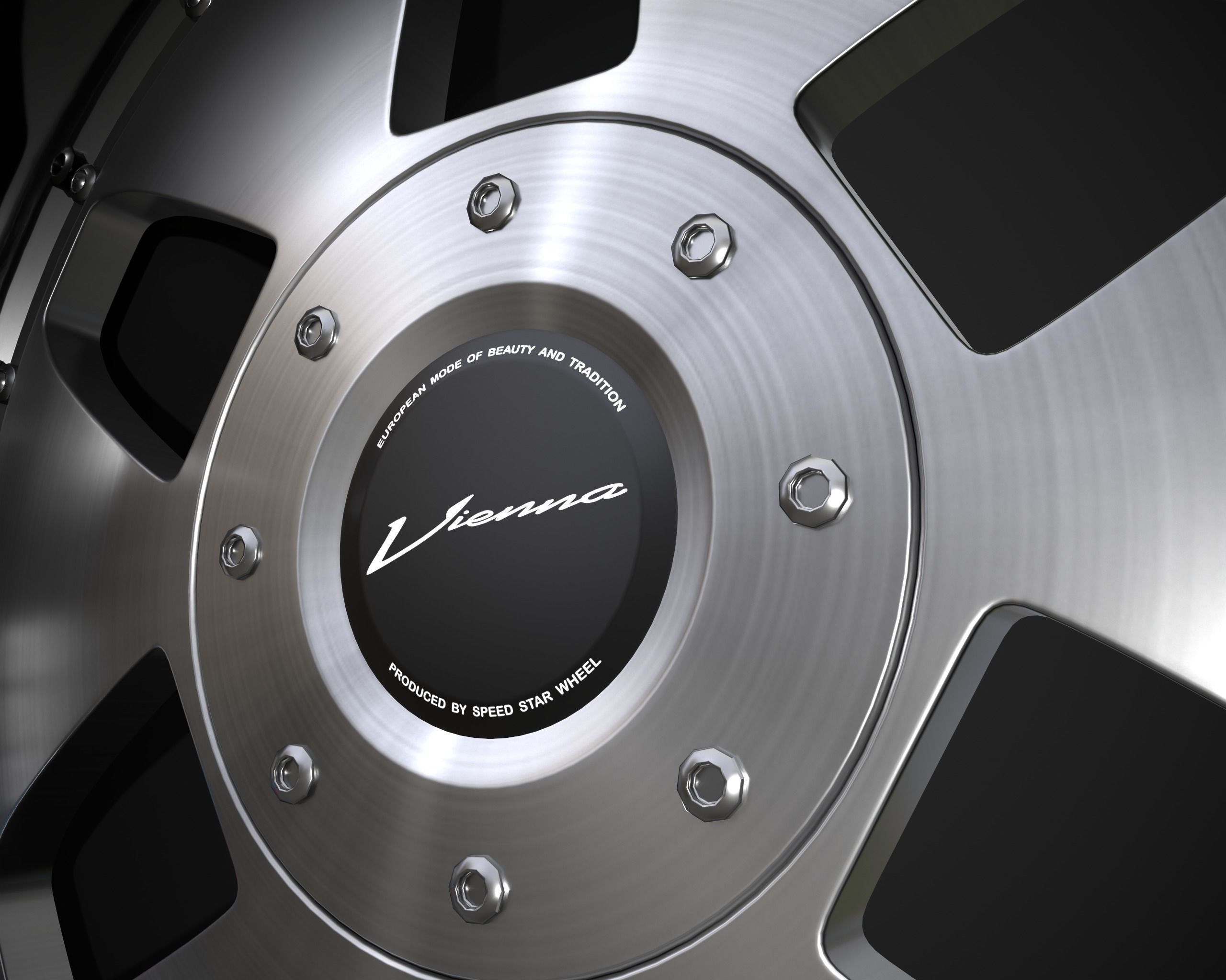 SSR Vienna Kreis rim Low-poly 3D model_4