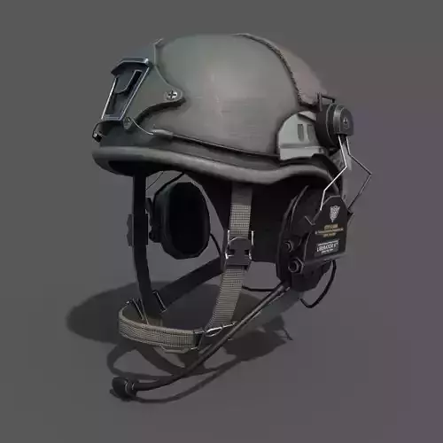 Helmet scifi low poly Low-poly 3D model Helmet scifi low poly Low-poly 3D model