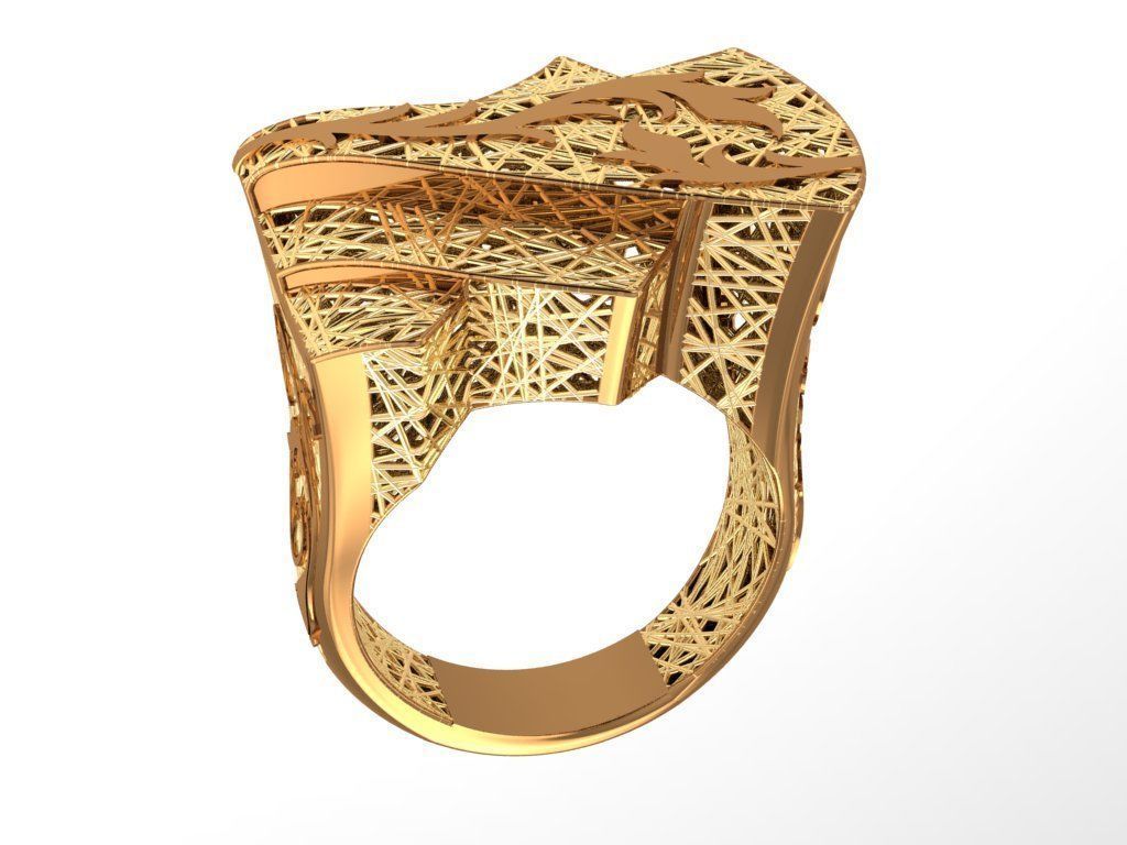 Ultra vision Ring 01 3D print model_2