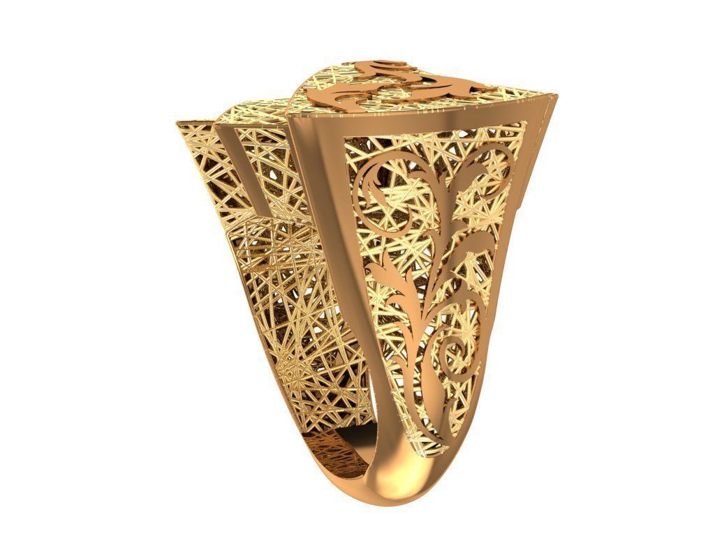 Ultra vision Ring 01 3D print model_4