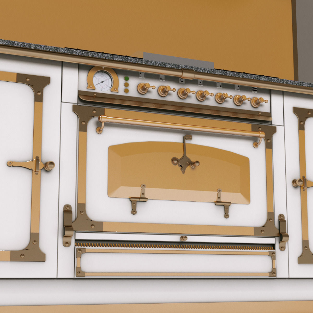 restart ELG112 cooking block Felix Royal 3D model_2