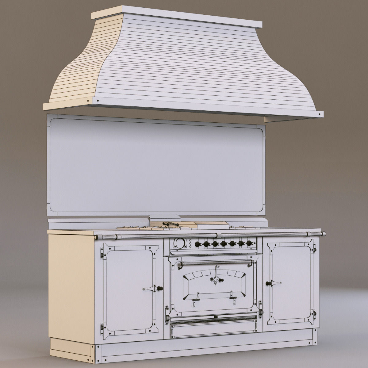 restart ELG112 cooking block Felix Royal 3D model_4