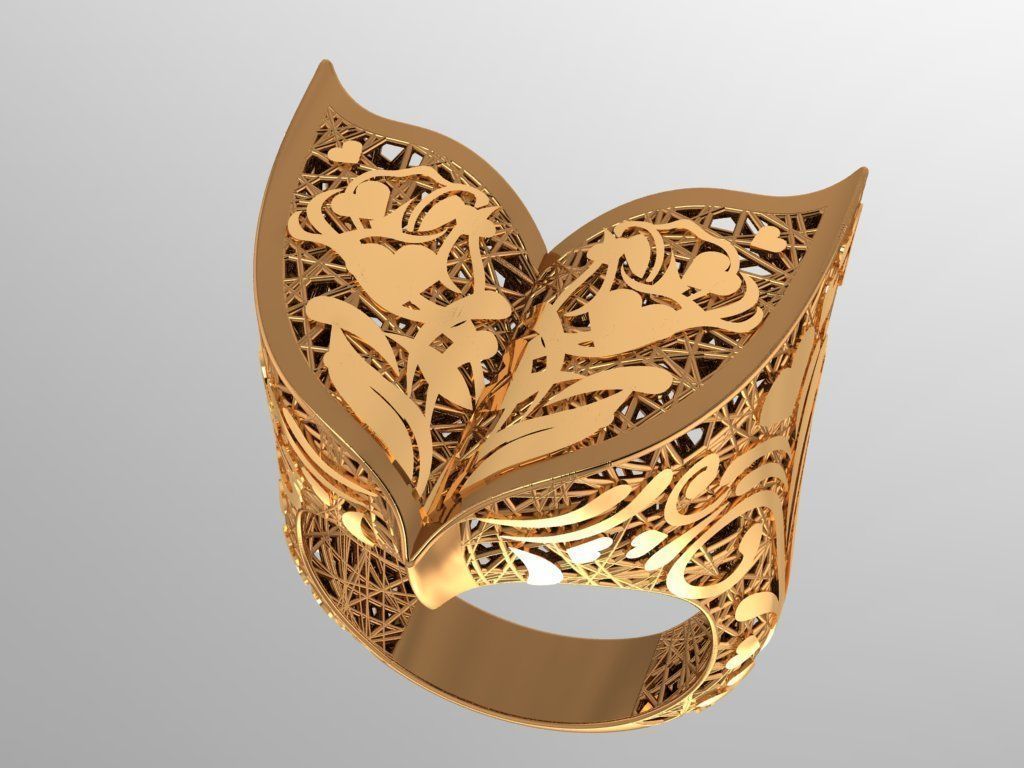 Ultra vision Ring 04 3D print model_4