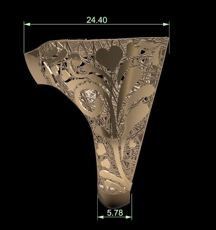 Ultra vision Ring 04 3D print model_6