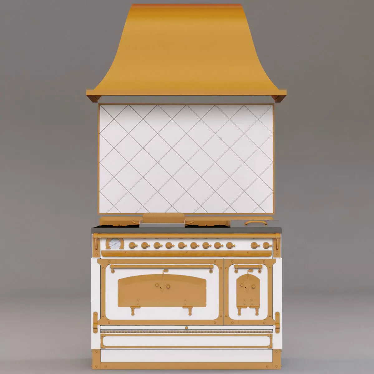 restart ELG111 cooking block Felix Royal 3D model