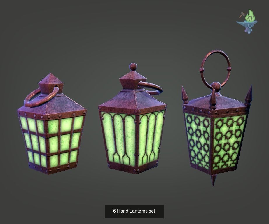 Medieval Interior Bundle 3D Model Collection_7