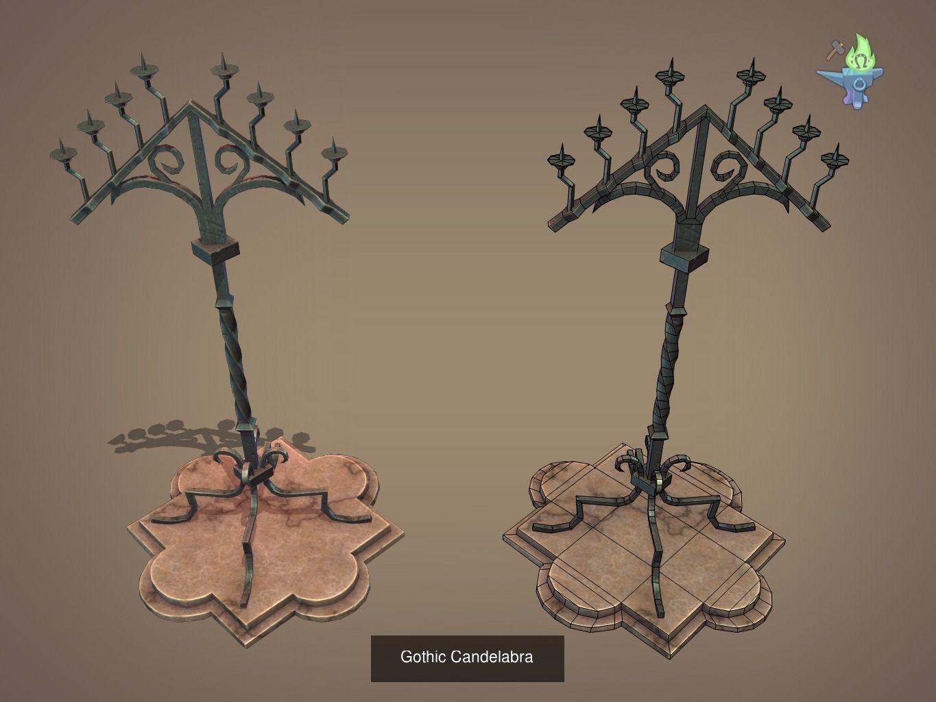 Medieval Interior Bundle 3D Model Collection_10