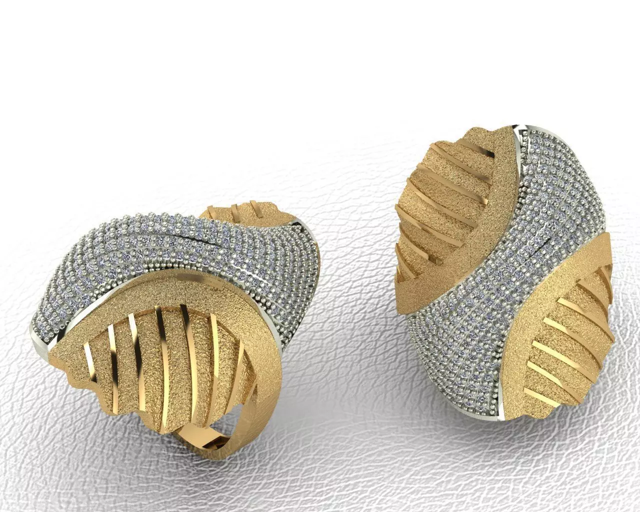ring gold 3D model_0