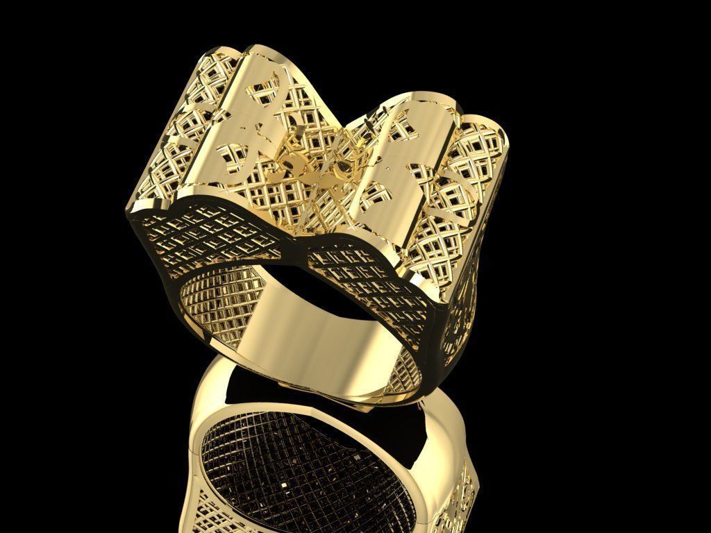 Ultra vision Ring 05 3D print model_2