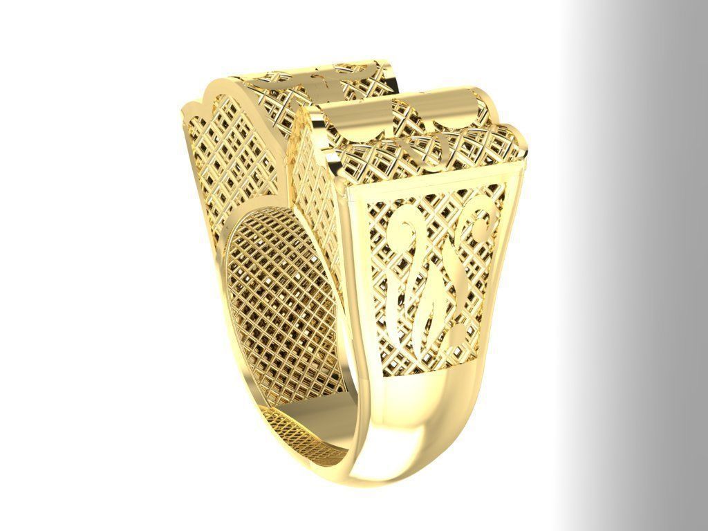 Ultra vision Ring 05 3D print model_3