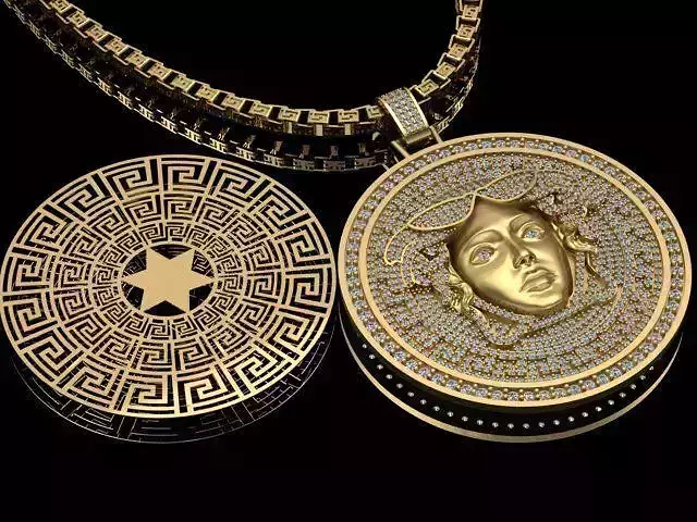 Necklace Print Model