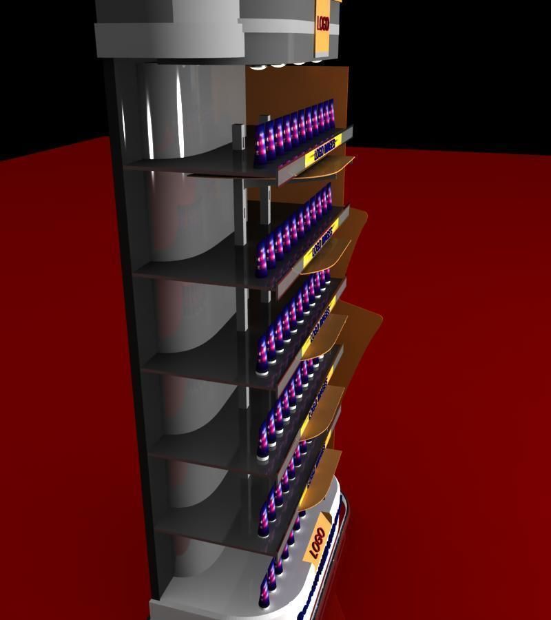 Product stand 3D model_3