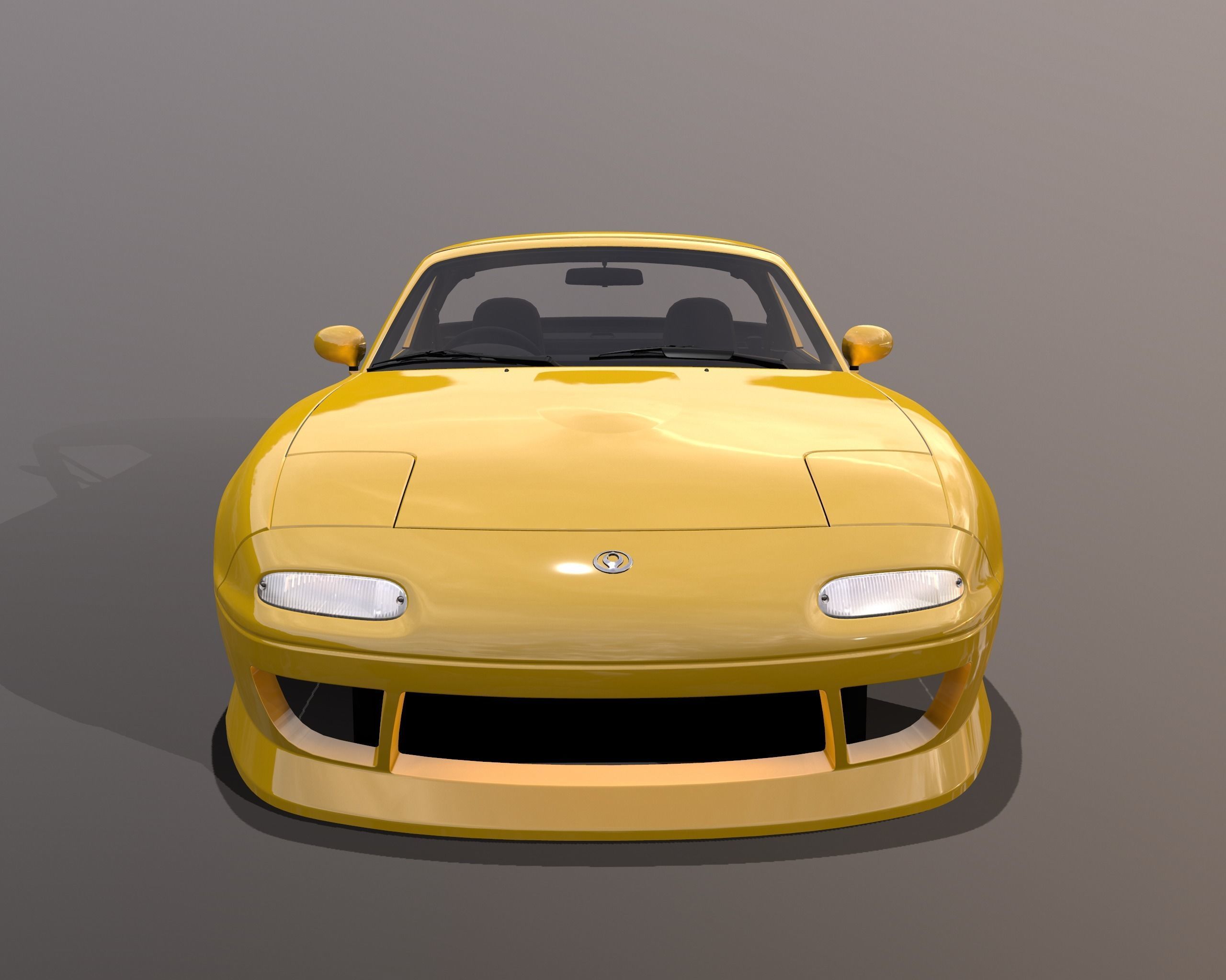 Mazda MX-5 Miata Arios Type 1 bodykit Low-poly 3D model_5