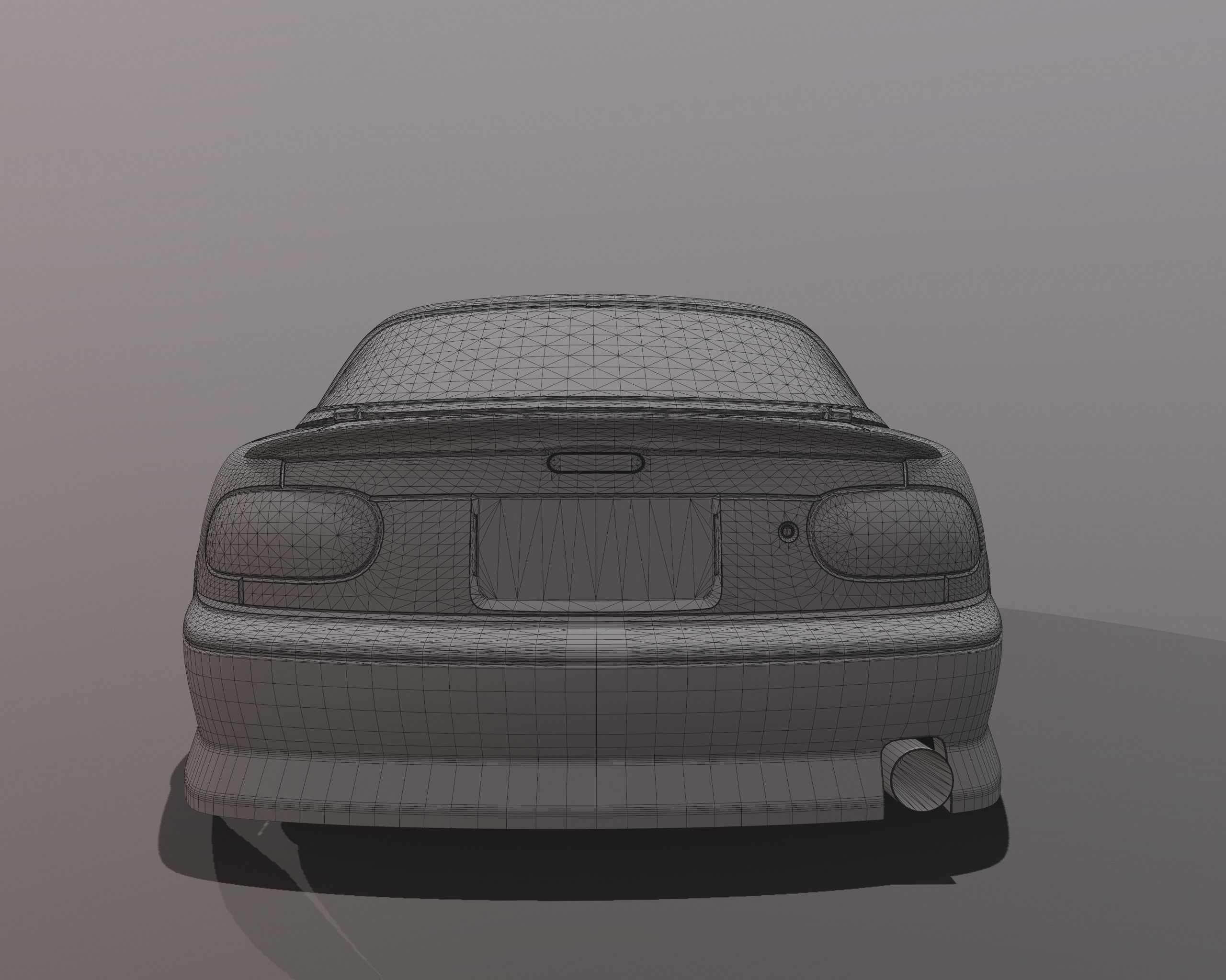 Mazda MX-5 Miata Arios Type 1 bodykit Low-poly 3D model_12