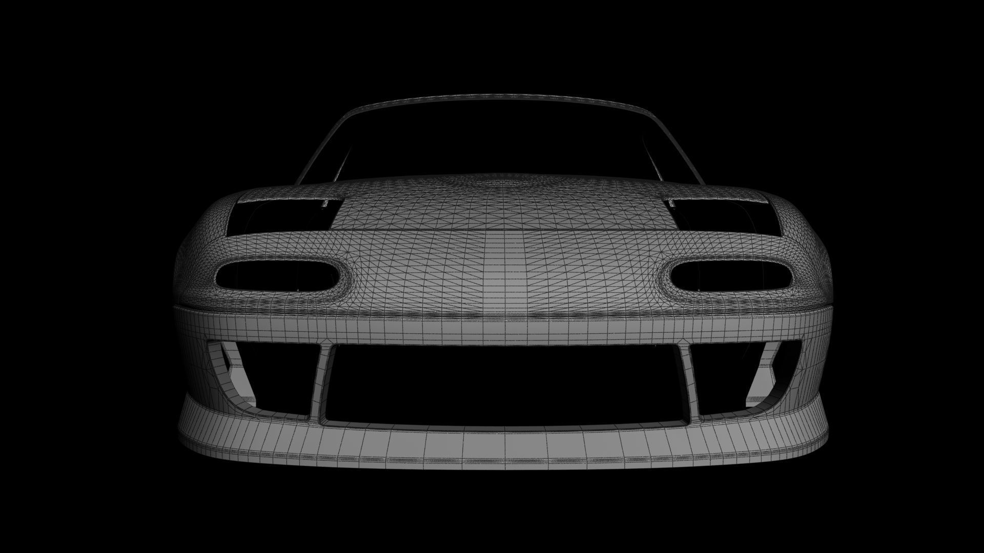 Mazda MX-5 Miata Arios Type 1 bodykit Low-poly 3D model_29