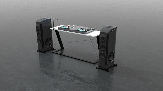 DJ BOOTH  3D model