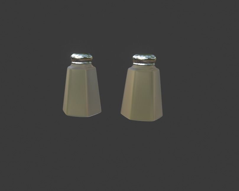 1950s Diner Assets 3D model_12