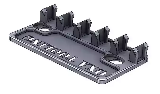 Quick Change OXA Lathe Tool Holder 3D print model
