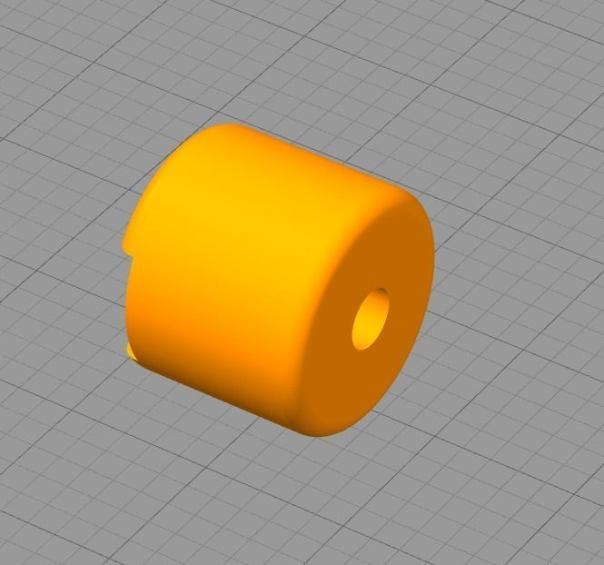 Throttle Pitch Mixture handles 3D for DIY Flight Sim 3D print model_5