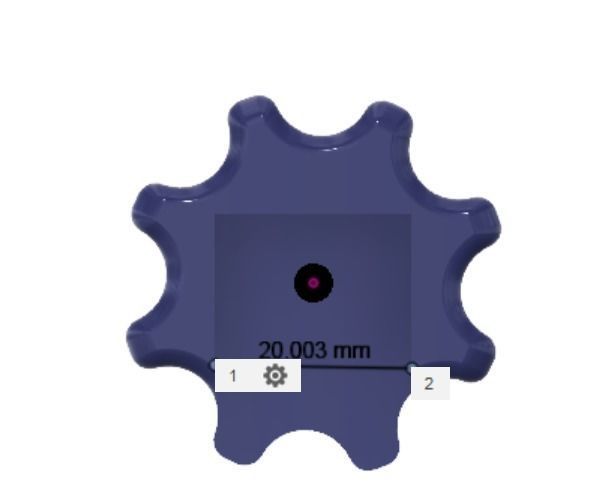 Throttle Pitch Mixture handles 3D for DIY Flight Sim 3D print model_11