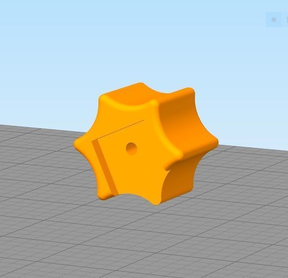 Throttle Pitch Mixture handles 3D for DIY Flight Sim 3D print model_15