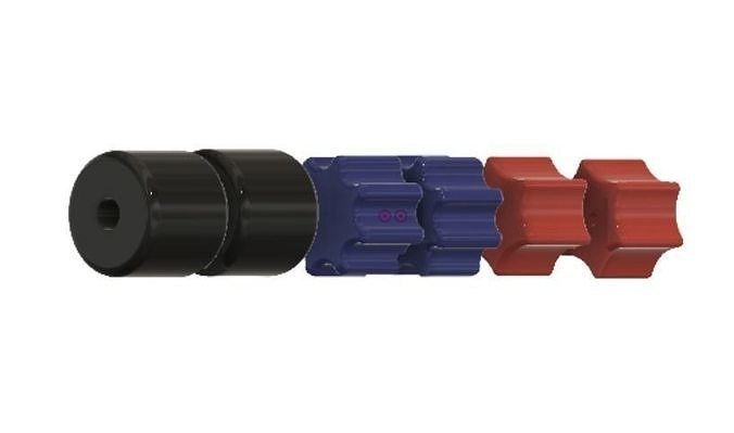 Throttle Pitch Mixture handles 3D for DIY Flight Sim 3D print model