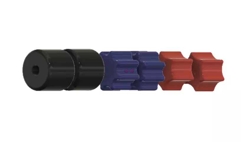 Throttle Pitch Mixture handles 3D for DIY Flight Sim 3D print model_0