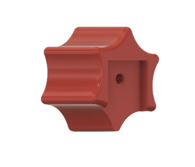 Throttle Pitch Mixture handles 3D for DIY Flight Sim 3D print model_13