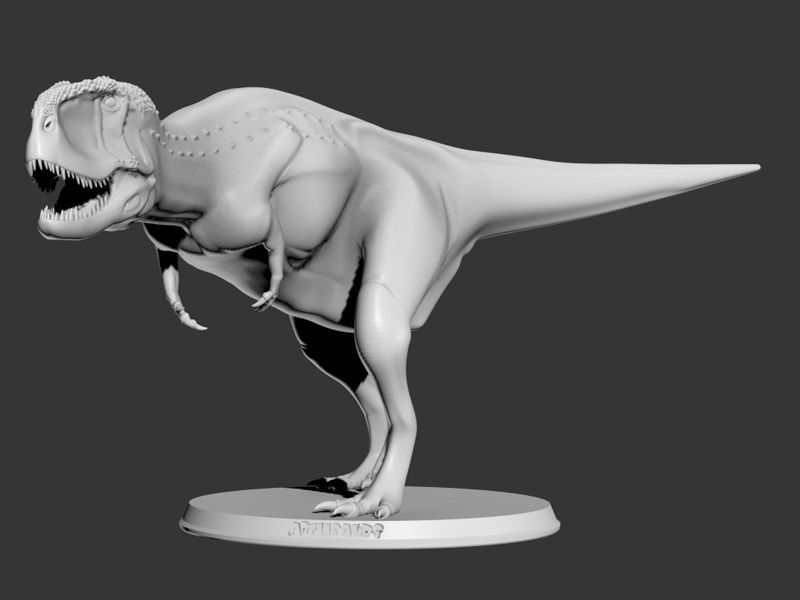 Abelisaurs Printable 3D print model_7