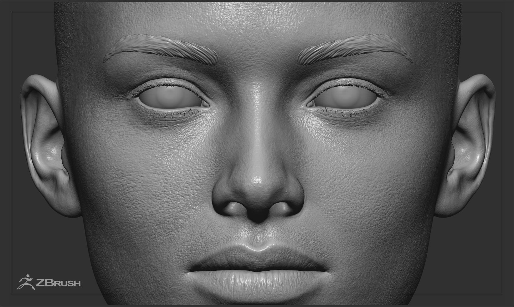 Female Head - Ana - Gen2  3D model_48