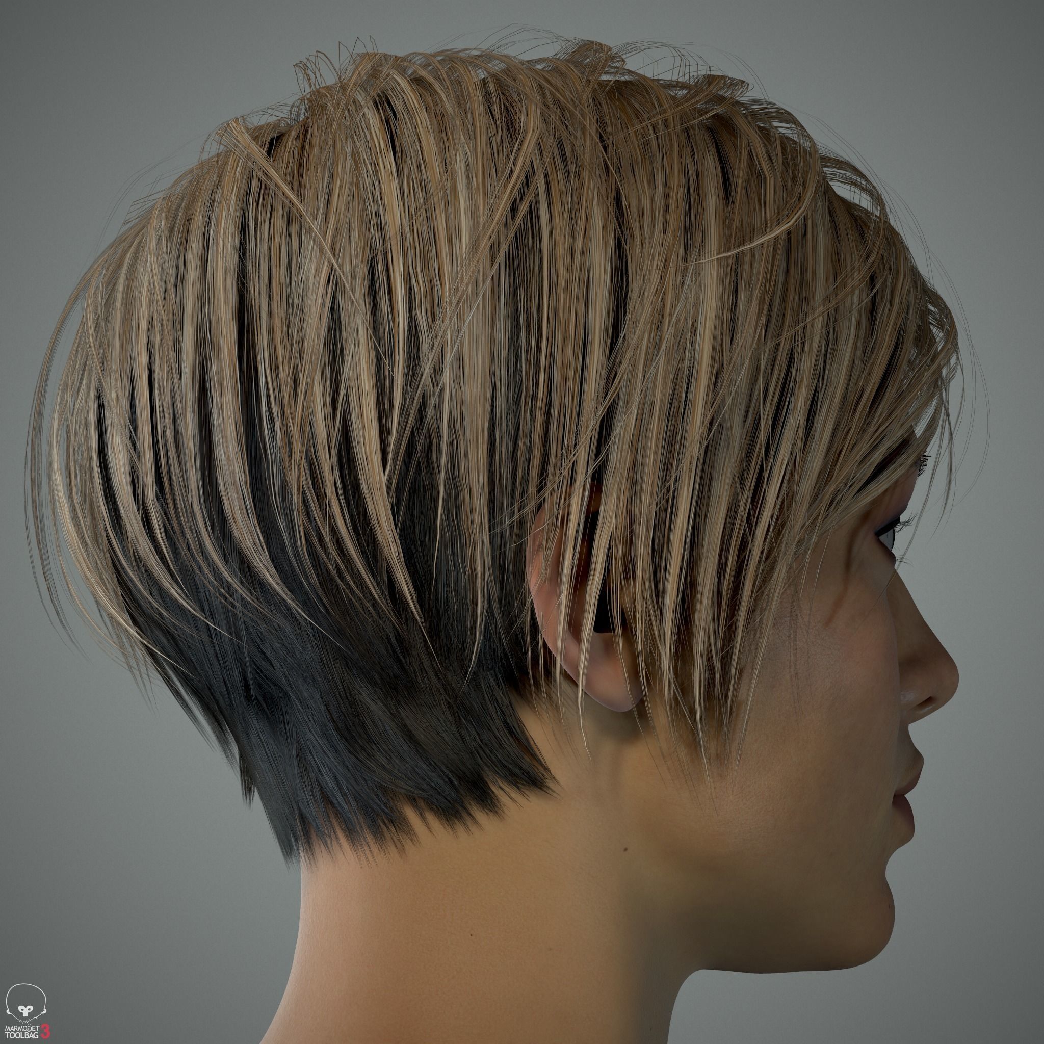 Female Head - Ana - Gen2  3D model_8