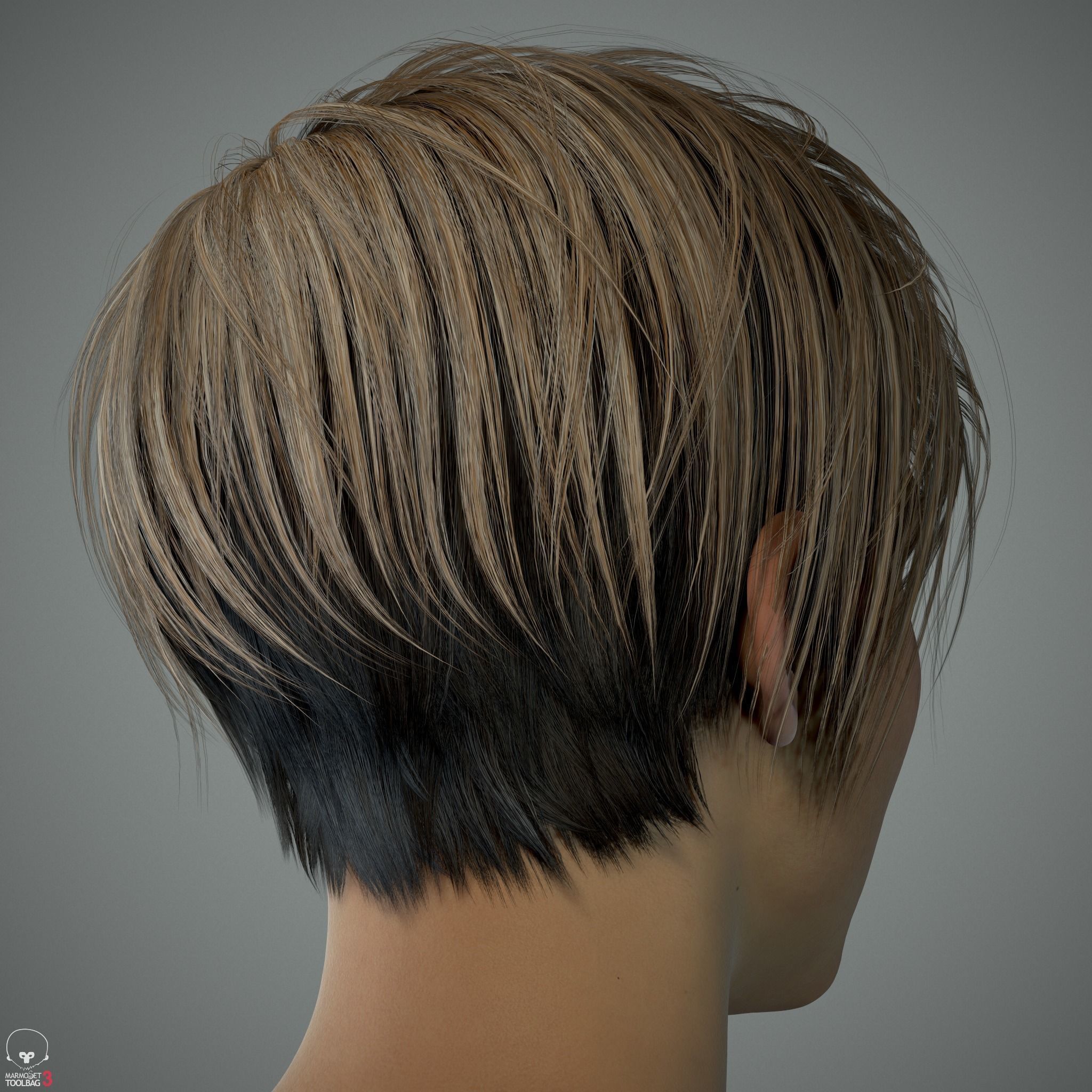 Female Head - Ana - Gen2  3D model_9