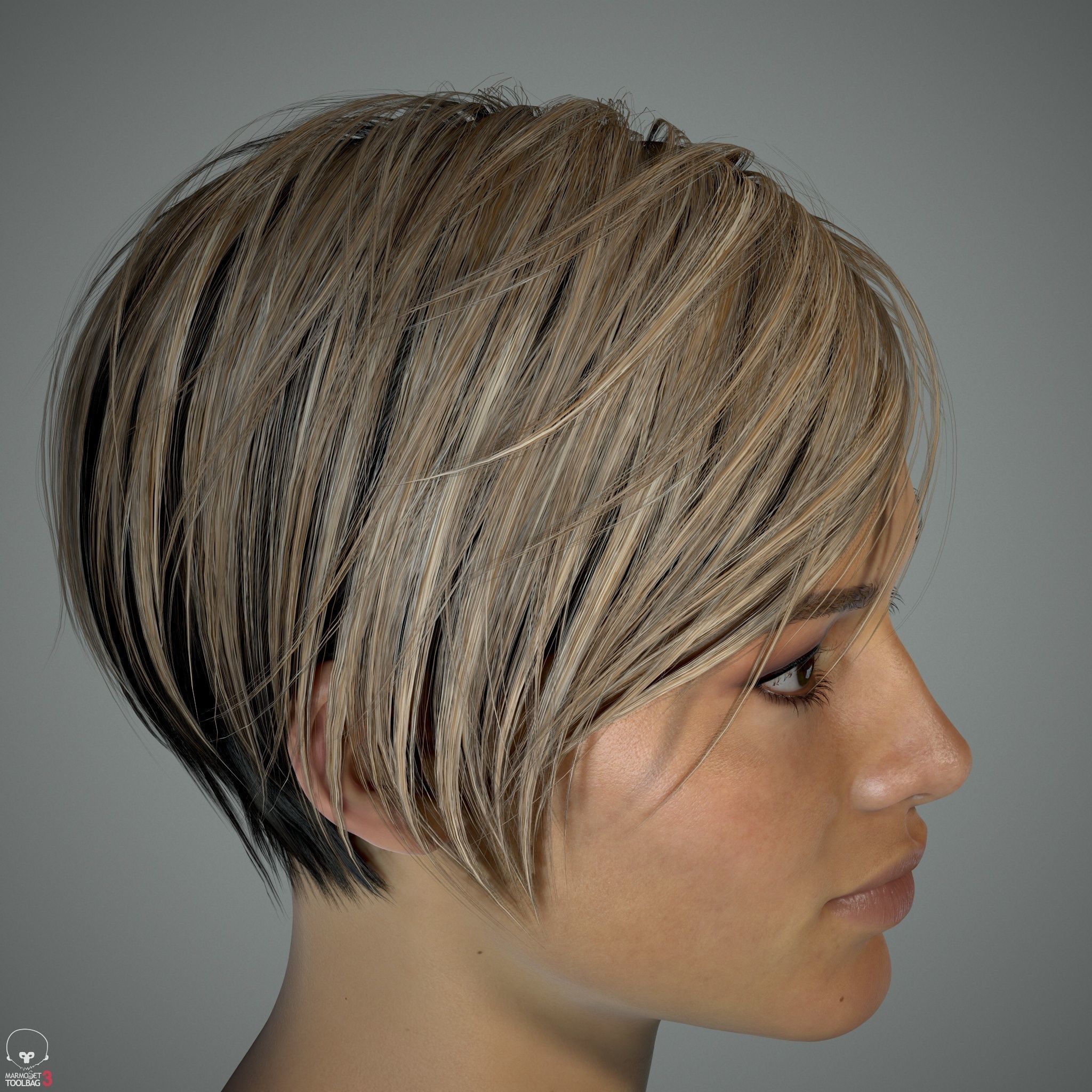 Female Head - Ana - Gen2  3D model_17